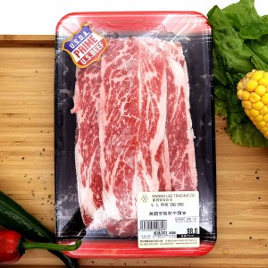美國USDA CAB 牛小排【韓燒片/火鍋片】（$218/LB）