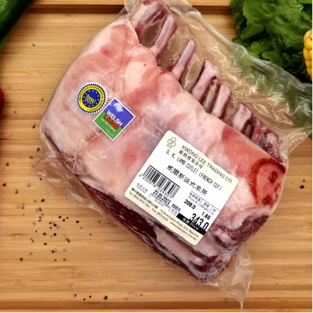 WELSH LAMB 威爾斯羊架【清真】（$248/LB - 每包約1.6LB）