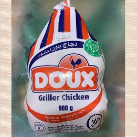 法國 DOUX 原隻烤焗雞【清真】（約 900g/隻）