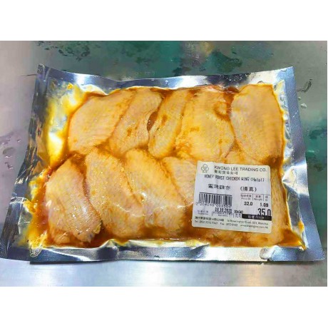 蜜味雞翼（每包10隻 - 約1.1LB=500G @$35/LB）