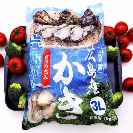 日本廣島蠔【2L】（約 1KG/包）