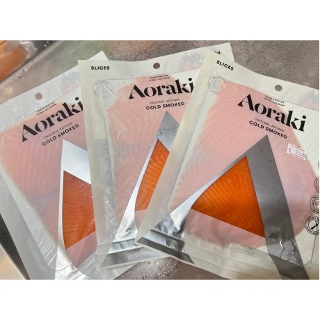 急凍紐西蘭Aoraki冷燻帝王三文魚片100克