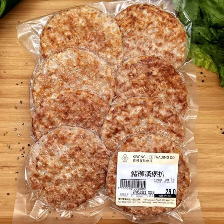 豬柳漢堡扒（約 360G/0.8LB/包）