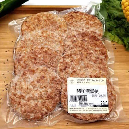 豬柳漢堡扒（約 360G/0.8LB/包）