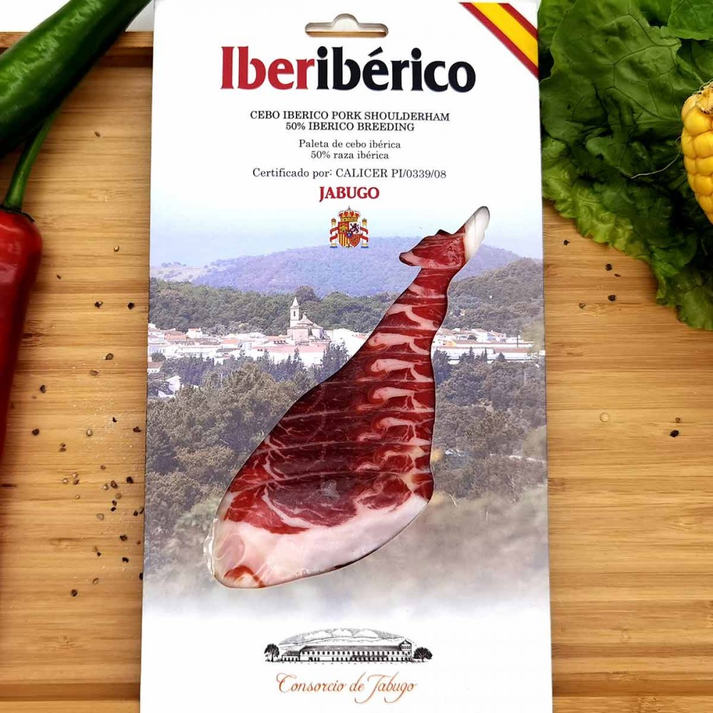 IBERIBERICO 西班牙伊比利黑毛豬風乾火腿片（約 80G/包）