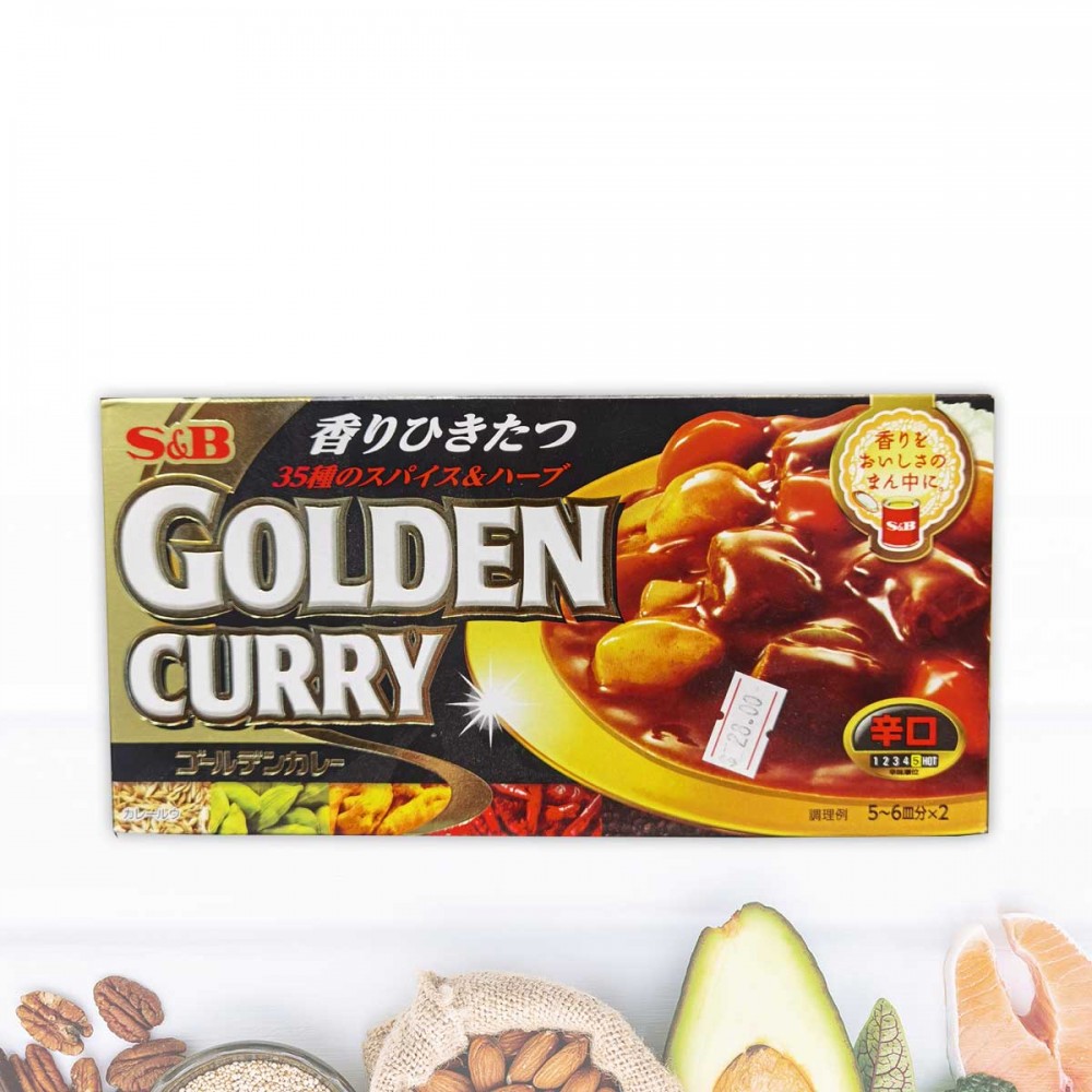 S&B GOLDEN CURRY 辛口
