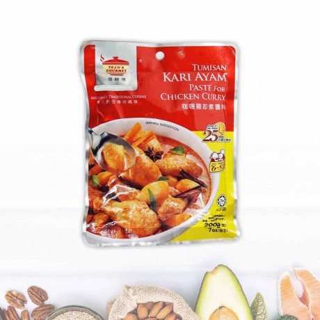 田師傅咖哩雞醬料 200g