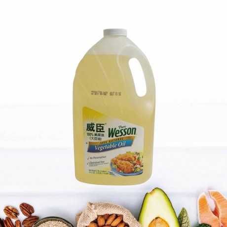 威臣100%純菜油 1Gallon